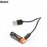 Аккумулятор Acebeam 14500 800 mAh (+USB порт зарядки)
