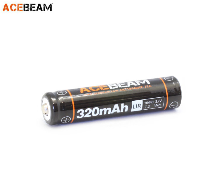 Аккумулятор Acebeam 10440 3,7 В 320 mAh