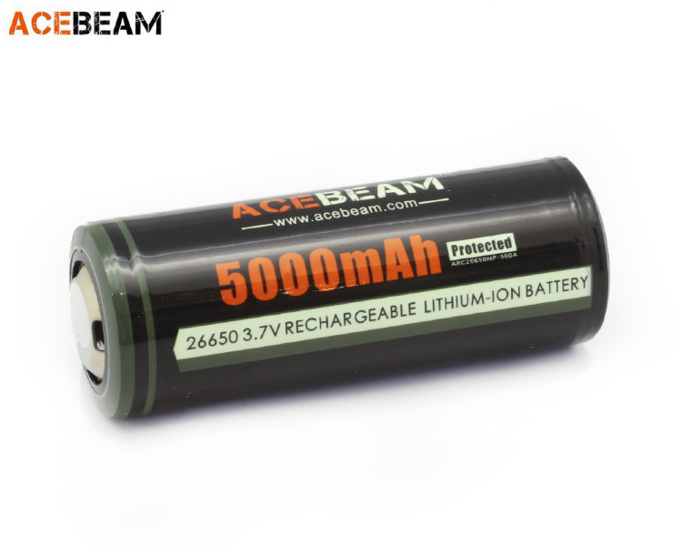Аккумулятор Acebeam 26650 3,7 В 5000 mAh